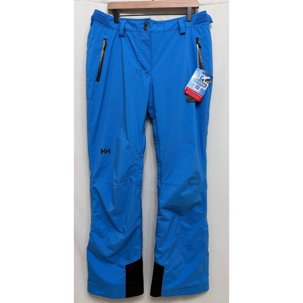 Helly Hansen Women's Blue Primaloft Insulated Waterproof Ski Snow Pants NWT XL